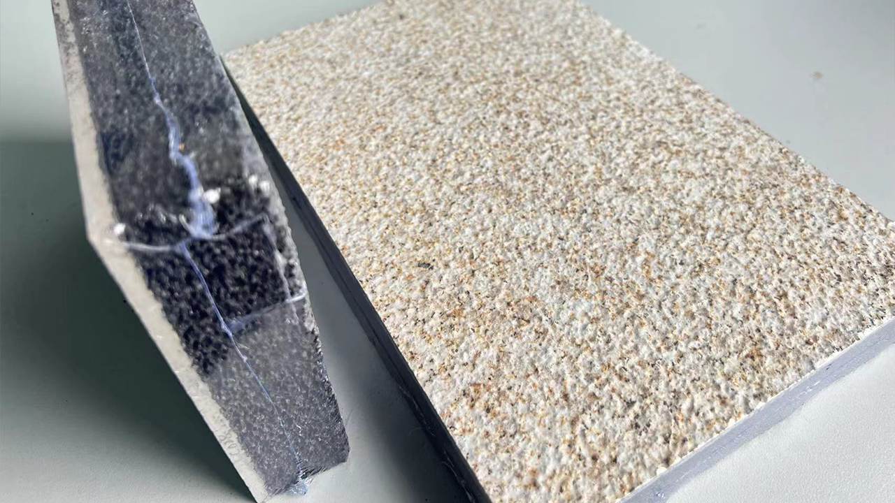 泡沫玻璃裝飾一體板